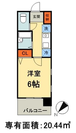 ダイナフォート日本橋の物件間取画像